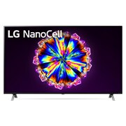 LG 55 colių „NanoCell“ 4K televizorius su procesoriumi „α7“ ir garso technologija „Dolby Atmos“, vaizdas iš priekio su papildomu vaizdu, 55NANO903NA, thumbnail 1