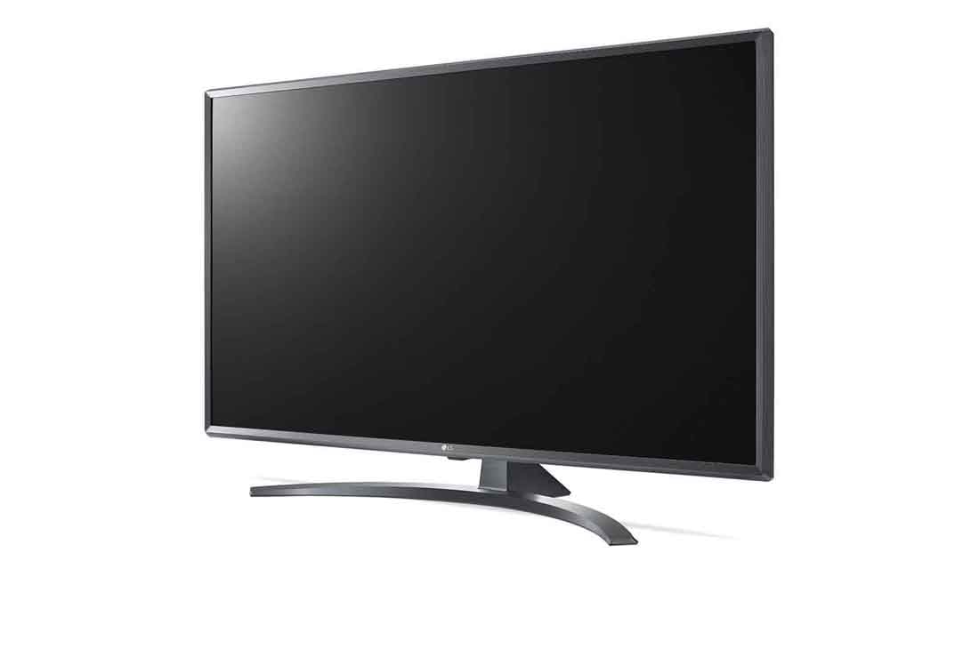 LG 49 colių UHD 4K televizorius, vaizdas 30 laipsnių iš šono, 49UN74003LB, thumbnail 3