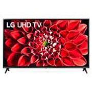 LG 65 colių UHD 4K televizorius, vaizdas iš priekio su papildomu vaizdu, 65UN71003LB, thumbnail 1