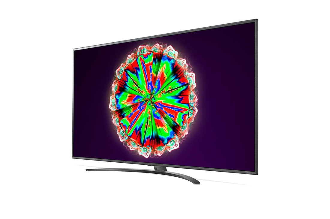 LG 75 colių NanoCell“ 4K televizorius su „AI ThinQ“ ir garso technologija „Ultra Surround“, vaizdas 30 laipsnių iš šono, 75NANO793NF, thumbnail 3