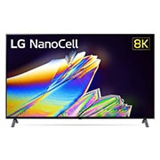 LG 55 colių „NanoCell“ 8K televizorius su procesoriumi „α9“ ir HGIG režimu žaidimams, front view with infill image and logo, 55NANO953NA, thumbnail 1