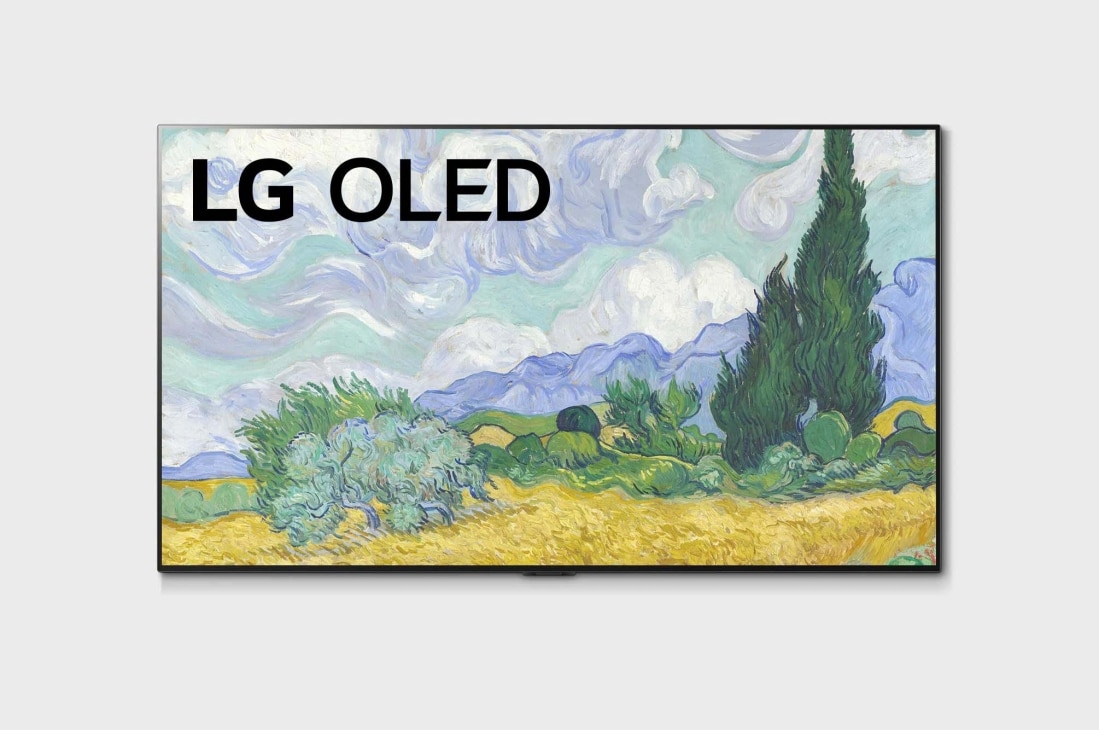 LG 55'' 4K OLED evo TV G1, vaizdas iš priekio, OLED55G13LA