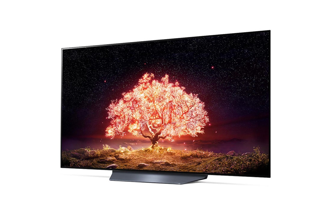 LG 55'' 4K OLED TV B1, vaizdas –15 laipsnių iš šono, OLED55B13LA, thumbnail 2