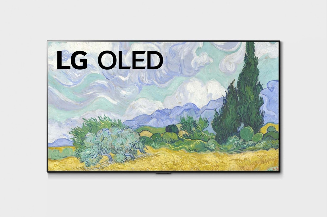 LG 77'' 4K OLED evo TV G1 , vaizdas iš priekio, OLED77G13LA