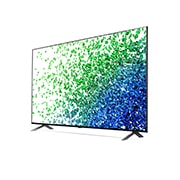 LG 75 colių NanoCell 4K teler koos protsessor α7 ja helisüsteem Dolby Atmos, 30 laipsnių vaizdas iš šono su papildomu vaizdu, 75NANO803PA, thumbnail 3