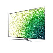 LG 75 colių NanoCell 4K teler koos protsessor α7 ja helisüsteem Dolby Atmos, 30 laipsnių vaizdas iš šono su papildomu vaizdu, 75NANO883PB, thumbnail 3