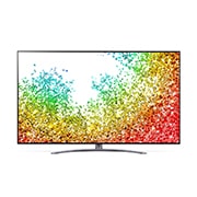 LG 75 colių NanoCell 8K teler koos protsessor α7 ja helisüsteem Dolby Atmos, vaizdas iš priekio su papildomu vaizdu, 75NANO963PA, thumbnail 2