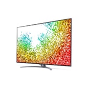 LG 75 colių NanoCell 8K teler koos protsessor α7 ja helisüsteem Dolby Atmos, 30 laipsnių vaizdas iš šono su papildomu vaizdu, 75NANO963PA, thumbnail 3