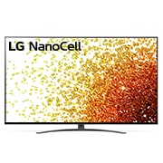 LG 75 colių NanoCell 4K teler koos protsessor α7 ja helisüsteem Dolby Atmos, LG „NanoCell“ TV vaizdas iš priekio, 75NANO913PA, thumbnail 1