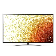 LG 86 colių NanoCell 4K teler koos protsessor α7 ja helisüsteem Dolby Atmos, vaizdas iš priekio su papildomu vaizdu, 86NANO913PA, thumbnail 2