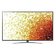 LG 75 colių NanoCell 4K teler koos protsessor α7 ja helisüsteem Dolby Atmos, vaizdas iš priekio su papildomu vaizdu, 75NANO923PB, thumbnail 2