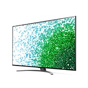 LG 55 colių NanoCell 4K teler koos protsessor α7 ja helisüsteem Dolby Atmos, 30 laipsnių vaizdas iš šono su papildomu vaizdu, 55NANO813PA, thumbnail 3