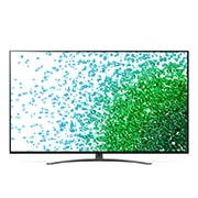 LG 50colių NanoCell 4K teler koos protsessor α7 ja helisüsteem Dolby Atmos, vaizdas iš priekio su papildomu vaizdu, 50NANO813PA, thumbnail 2