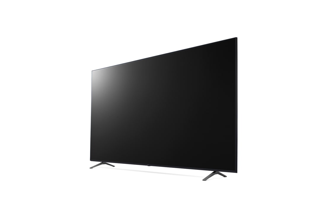 LG 82 colių UHD 4K televizorius 82UP8000, 30 laipsnių vaizdas iš šono su papildomu vaizdu, 82UP80003LA, thumbnail 3