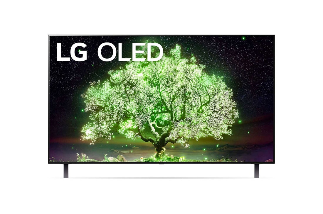 LG 48'' 4K OLED TV A1, vaizdas iš priekio, OLED48A13LA