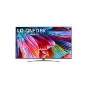 LG  65 colių QNED 8K televizorius, LG QNED TV vaizdas iš priekio, 65QNED993PB, thumbnail 1