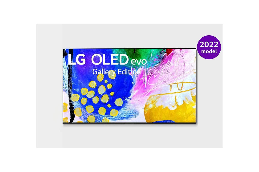 LG 55 colių 4K OLED TV G2, vaizdas iš priekio, OLED55G23LA