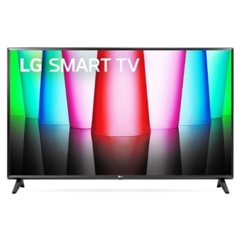 LG „Full HD“ televizoriaus vaizdas iš priekio su užpildančiu vaizdu ir gaminio logotipu 1