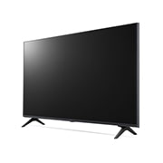 LG 43 colių UHD 4K televizorius 43UQ8000, 30 laipsnių vaizdas iš šono su užpildančiu vaizdu, 43UQ80003LB, thumbnail 3
