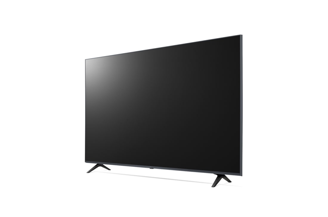 LG 50 colių UHD 4K televizorius 50UQ8000, 30 laipsnių vaizdas iš šono su užpildančiu vaizdu, 50UQ80003LB, thumbnail 3