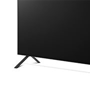 LG 48'' 4K OLED TV A2, Pagrindo vaizdas stambiu planu iš šono   , OLED48A23LA, thumbnail 8