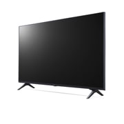 LG 43 colių UHD 4K televizorius 43UQ9000, 30 laipsnių vaizdas iš šono su užpildančiu vaizdu, 43UQ90003LA, thumbnail 3