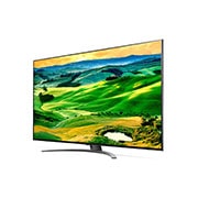 LG 50 colių QNED 4K televizorius, 30 laipsnių vaizdas iš šono su papildomu vaizdu, 50QNED813QA, thumbnail 3