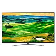 LG 50 colių QNED 4K televizorius, vaizdas iš priekio su papildomu vaizdu, 50QNED823QB, thumbnail 2