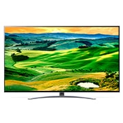 LG 75 colių QNED 4K televizorius, vaizdas iš priekio su papildomu vaizdu, 75QNED823QB, thumbnail 2