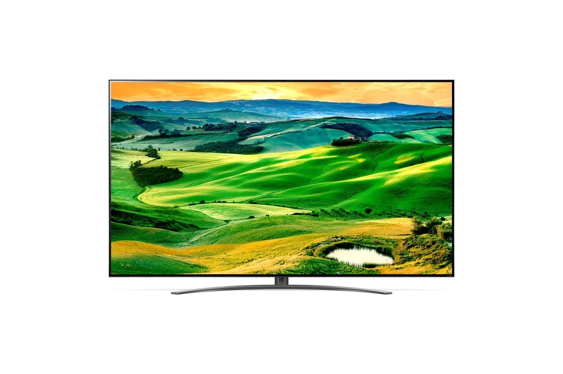 LG 86 colių QNED 4K televizorius, vaizdas iš priekio su papildomu vaizdu, 86QNED813QA, thumbnail 2