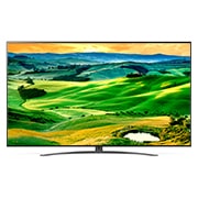 LG 86 colių QNED 4K televizorius, vaizdas iš priekio su papildomu vaizdu, 86QNED813QA, thumbnail 2