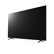 LG 75 colių UHD 4K televizorius  75UQ9000, 30 laipsnių vaizdas iš šono su užpildančiu vaizdu, 75UQ90003LA, thumbnail 3