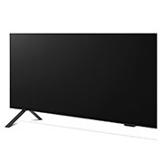 LG 65'' 4K OLED TV A2, Pagrindo vaizdas stambiu planu iš šono   , OLED65A23LA, thumbnail 8
