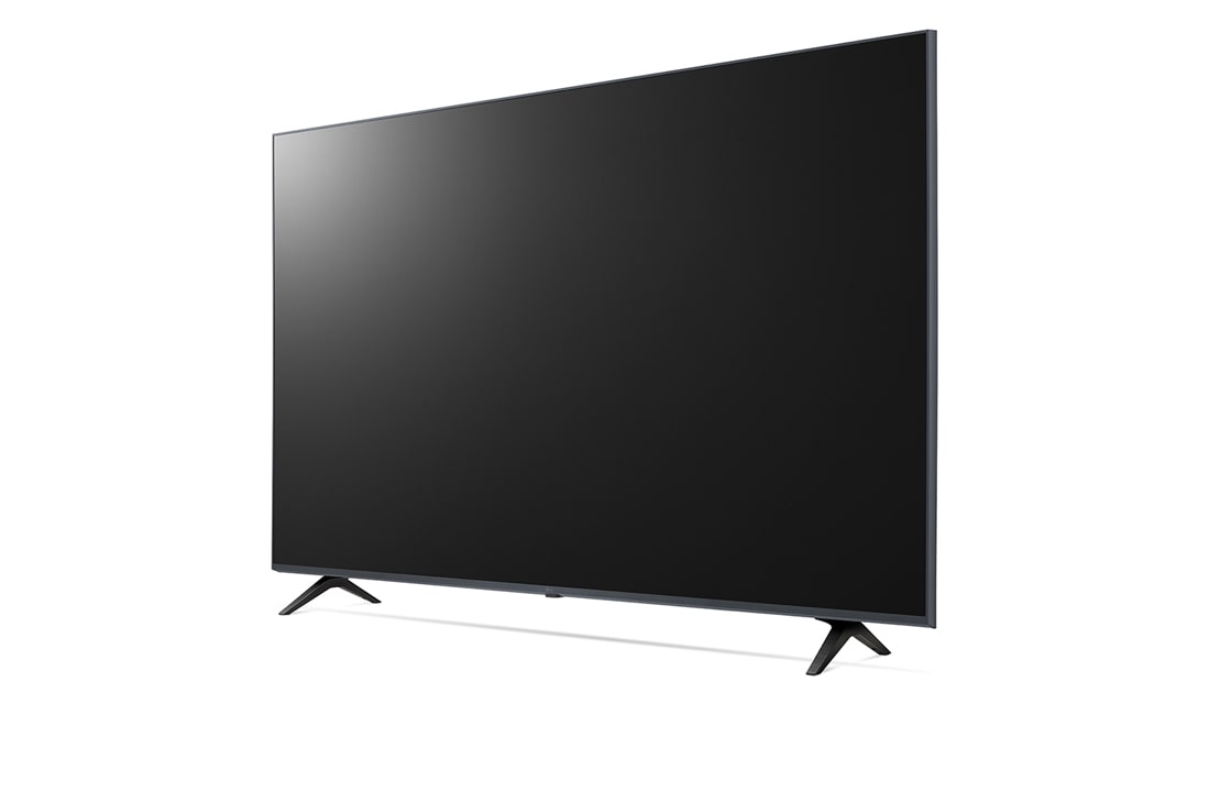 LG 55 colių UHD 4K televizorius 55UQ8000, 30 laipsnių vaizdas iš šono su užpildančiu vaizdu, 55UQ79003LA, thumbnail 3