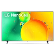 LG 55 colių NanoCell 4K televizorius su procesoriumi , LG „NanoCell“ televizoriaus vaizdas iš priekio, 55NANO753QC, thumbnail 1