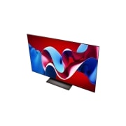 LG 77 colių LG OLED evo AI C4 4K išmanusis TV OLED77C4 WebOS24 2024, LG OLED televizoriaus OLED C4 vaizdas kampu iš viršaus, OLED77C41LA, thumbnail 12