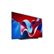 LG 83 colių LG OLED evo AI C4 4K išmanusis TV OLED83C4 WebOS24 2024, LG OLED evo televizoriaus OLED C4 vaizdas iš dešinės, OLED83C41LA, thumbnail 5