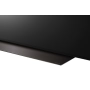 LG 83 colių LG OLED evo AI C4 4K išmanusis TV OLED83C4 WebOS24 2024, LG OLED televizoriaus OLED C4 vaizdas kampu iš apačios, OLED83C41LA, thumbnail 8