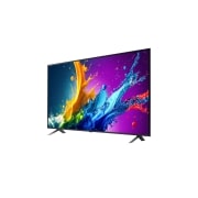 LG 55 colių LG QNED AI 4K išmanusis TV QNED80 WebOS24 2024, Šiek tiek pasvirusio LG QNED TV, QNED80 vaizdas iš kairės, 55QNED80T3A, thumbnail 3