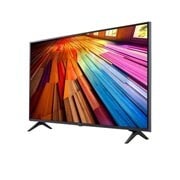 LG 43 colių LG UHD AI 4K išmanusis TV UT81 WebOS24 2024, Šiek tiek pasvirusio LG UHD TV, UT80 vaizdas iš kairės, 43UT81003LA, thumbnail 3