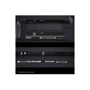 LG 65 colių LG UHD AI 4K išmanusis TV UT91 WebOS24 2024, close up view of ports, 65UT91003LA, thumbnail 5