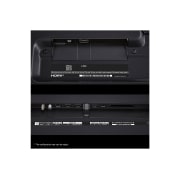 LG 50 colių LG UHD AI 4K išmanusis TV UT91 WebOS24 2024, close up view of ports, 50UT91003LA, thumbnail 5