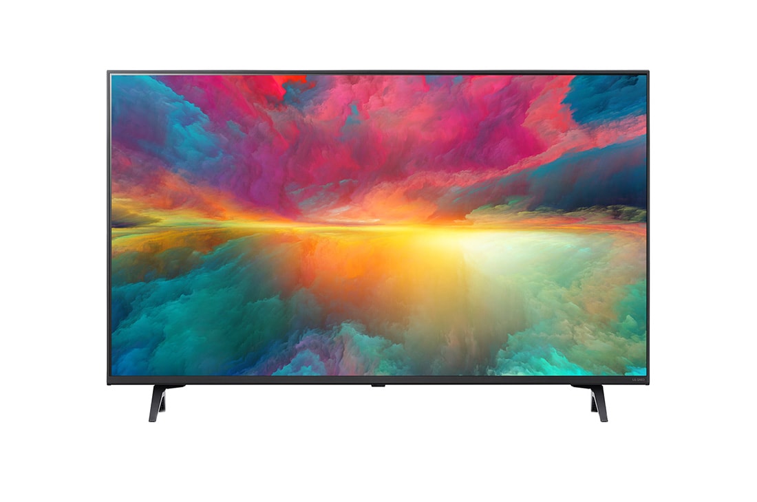 LG 43 colių LG QNED AI 4K išmanusis TV QNED77 WebOS24 2024, LG 43 colių LG QNED QNED75 4K Smart TV 43QNED75, vaizdas iš priekio su papildomu vaizdu, 43QNED753RA, 43QNED773RB, thumbnail 2