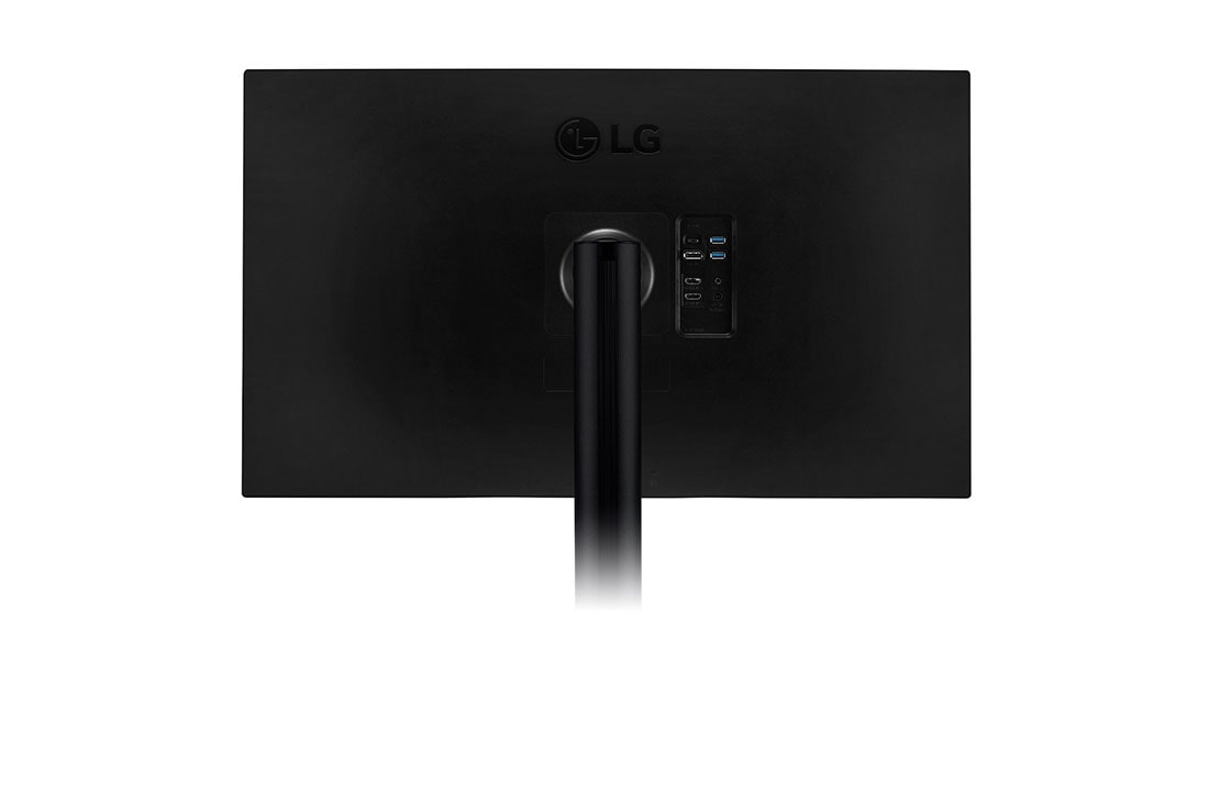 LG 31,5“ UHD 4K Ergo IPS monitorius su USB-C, rear view, 32UN880K-B, thumbnail 13