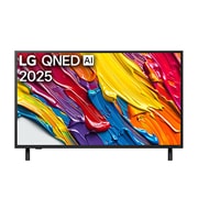 LG 42 colių LG QNED AI 4K išmanusis TV QNED82 2025, LG QNED82 TV vaizdas iš galo, 43QNED82A3B, thumbnail 1