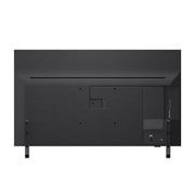 LG 42 colių LG QNED AI 4K išmanusis TV QNED82 2025, Išmaniojo TV LG QNED82 AI 4K vaizdas iš priekio ir šono, nurodant jo ilgį, plotį, aukštį ir gylį., 43QNED82A3B, thumbnail 3