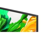 LG 43 colių LG QNED evo AI 4K išmanusis TV QNED87 2025, close up view of edge, 43QNED87A3D, thumbnail 3