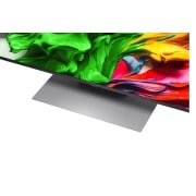 LG 43 colių LG QNED evo AI 4K išmanusis TV QNED87 2025, close up view of stand, 43QNED87A3D, thumbnail 4