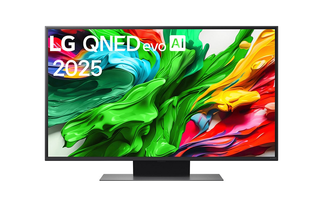 LG 43 colių LG QNED evo AI 4K išmanusis TV QNED86 2025, front, 43QNED86A3C