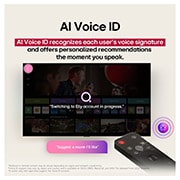 LG 43 colių LG QNED evo AI 4K išmanusis TV QNED86 2025, AI magic remote, 43QNED86A3C, thumbnail 11